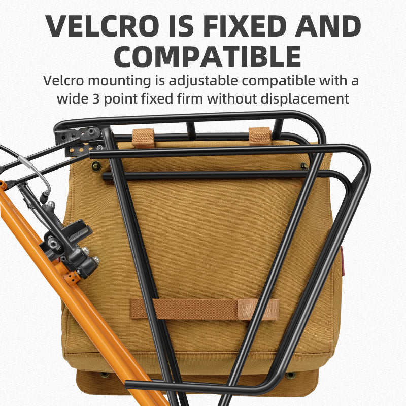 Load image into Gallery viewer, ROCKBROS 27L Expandable Bike Pannier Bag with Shoulder Strap for Various Bikes
