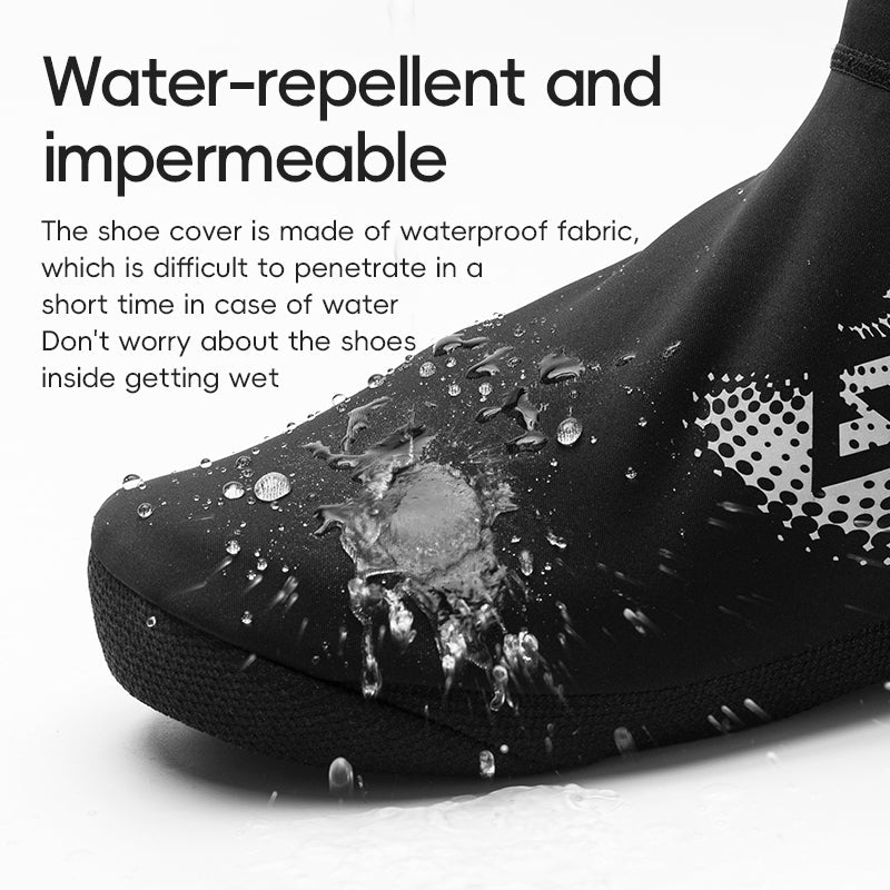 Load image into Gallery viewer, ROCKBROS Winter Cycling Shoe Covers, Thermal Windproof, Water-Resistant Overshoes
