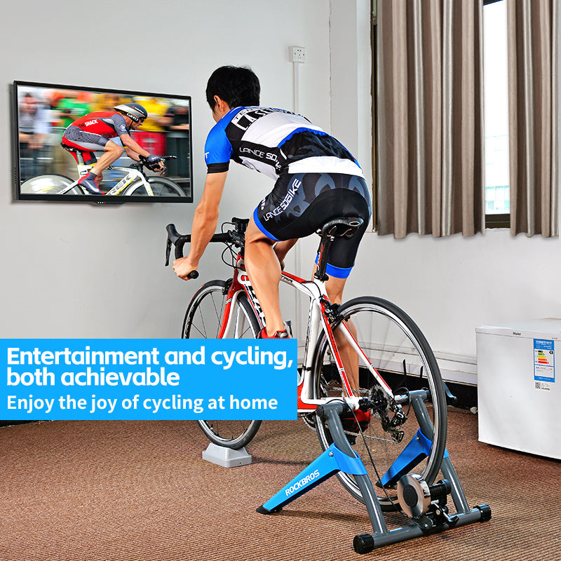 Load image into Gallery viewer, Foldable Indoor Bike Trainer Stand for Home Exercise
