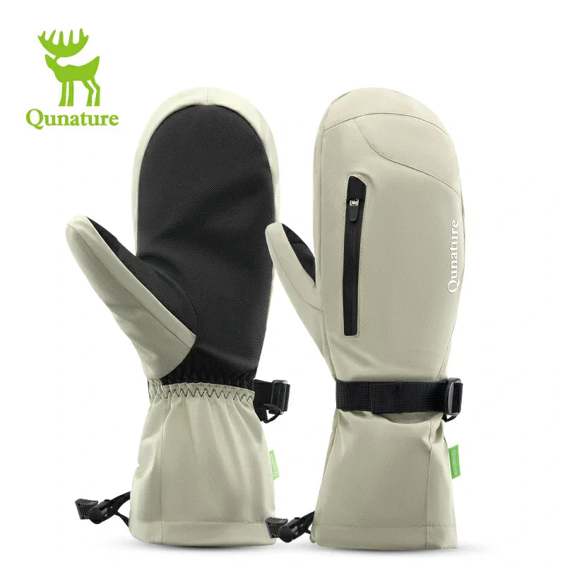 Load image into Gallery viewer, Qunature Full-Palm Ski Gloves Windproof Touchscreen Enhanced Grip
