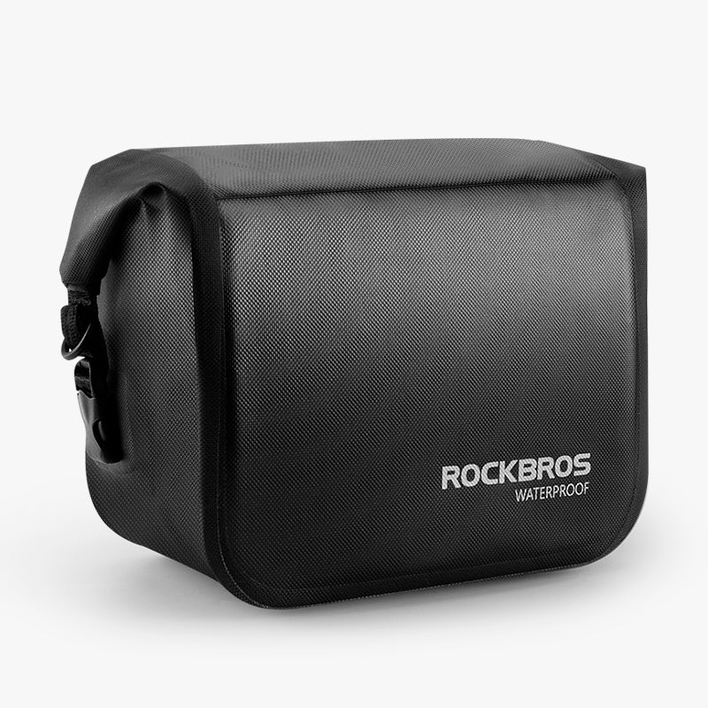 Load image into Gallery viewer, ROCKBROS Waterproof Bicycle Bag Folding Bike Front Basket Shoulder Pack Handlebar Bag
