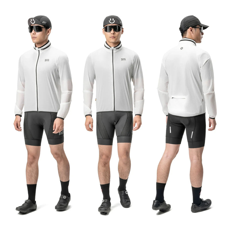Load image into Gallery viewer, ROCKBROS Fluorescent Lightweight Cycling Phosphorescent Jacket Foldable
