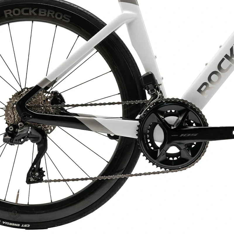 Load image into Gallery viewer, PGZ - Carbon Fiber Road Bike –  Black and White
