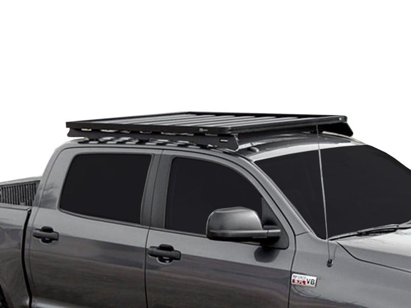 Load image into Gallery viewer, Front Runner Slimline II Roof Rack Kit on Toyota Tundra Crew Max 2007-Present, low profile cargo rack, vehicle storage solution
