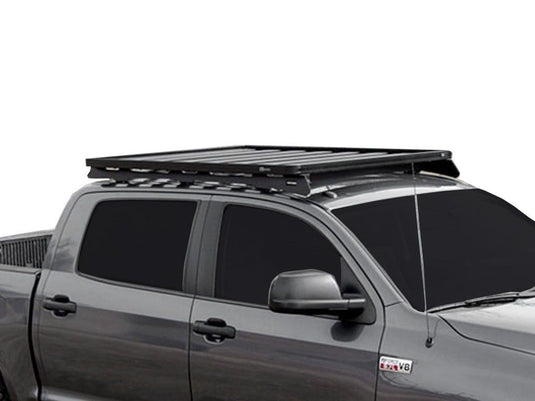 Front Runner Slimline II Roof Rack Kit on Toyota Tundra Crew Max 2007-Present, low profile cargo rack, vehicle storage solution