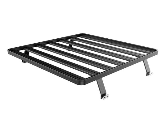 Front Runner Slimline II load bed rack kit for Toyota Tundra Crew Max 2007-current model, durable cargo carrier.