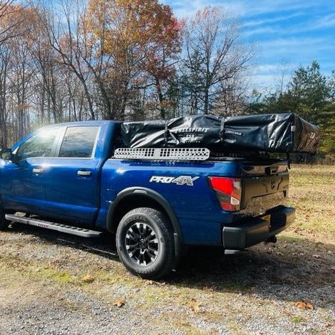 Nissan Titan (2016-Present), Low Profile Bed Rack – Roof Top Overland