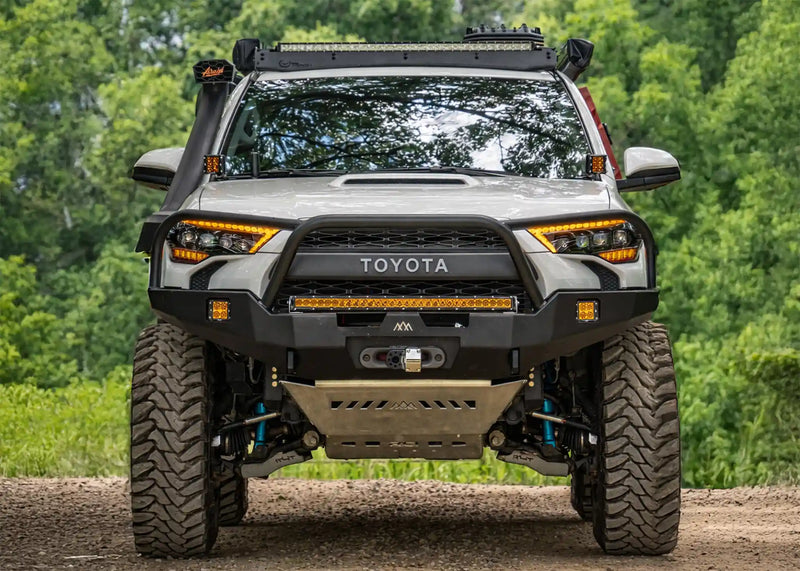 Load image into Gallery viewer, Hi-Lite Overland Toyota 4Runner Front Bumper 5th Gen (2010-2024) [Bull Bar]
