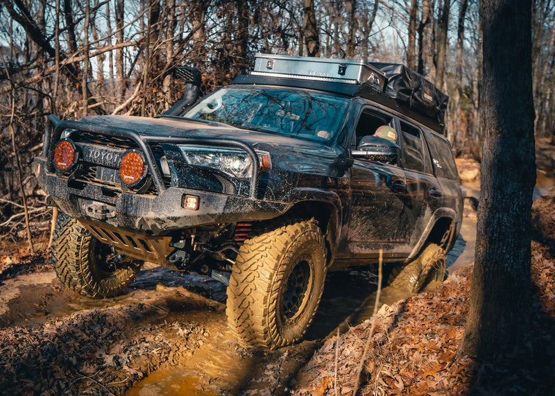 Load image into Gallery viewer, Hi-Lite Overland Toyota 4Runner Front Bumper 5th Gen (2010-2024) [Bull Bar]
