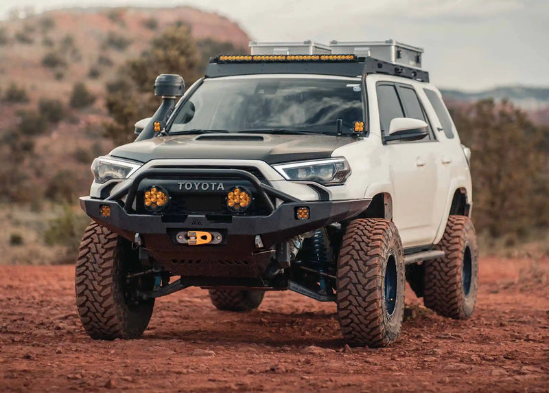 Load image into Gallery viewer, Hi-Lite Overland Toyota 4Runner Front Bumper 5th Gen (2010-2024) [PreRunner Bull Bar]
