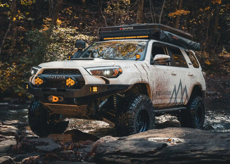 Load image into Gallery viewer, Hi-Lite Overland Toyota 4Runner Front Bumper 5th Gen (2010-2024) [No Bull Bar]
