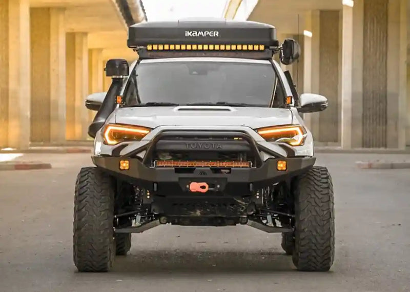 Load image into Gallery viewer, Hi-Lite Overland Toyota 4Runner Front Bumper 5th Gen (2010-2024) [PreRunner Bull Bar]
