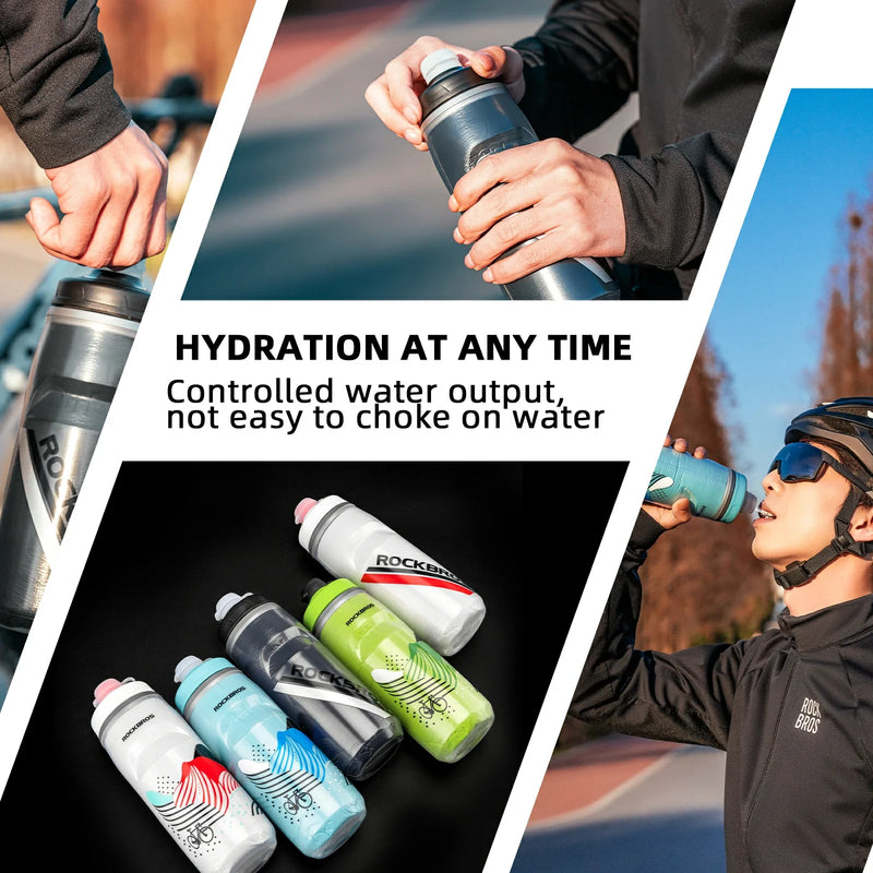 Load image into Gallery viewer, ROCKBROS 21OZ Insulated Bike Water Bottle
