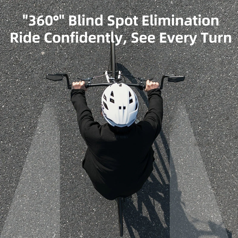 Load image into Gallery viewer, ROCKBROS Bike 360° Adjustable Handlebar Mount Bar End Mirror
