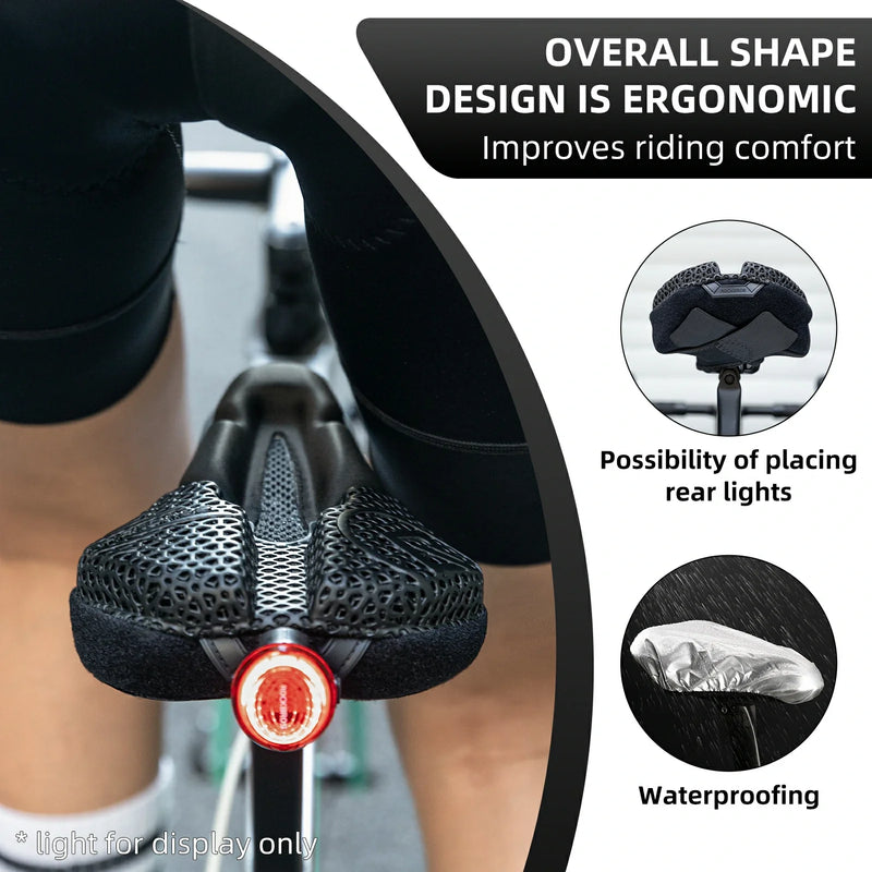 Load image into Gallery viewer, ROCKBROS 3D Printing Cushion Bike Seat Cover
