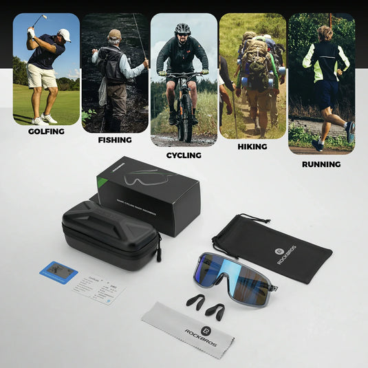 Polarized Photochromic Cycling Sunglasses