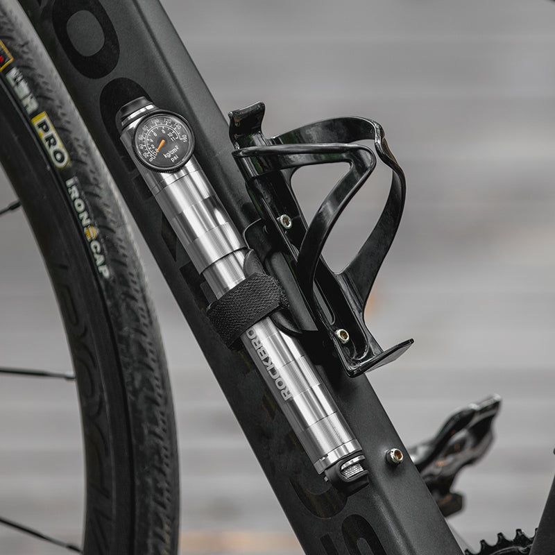 Load image into Gallery viewer, ROCKBROS Ultralight  Bike Tire Shock Mini Pump 160PSI High Pressure
