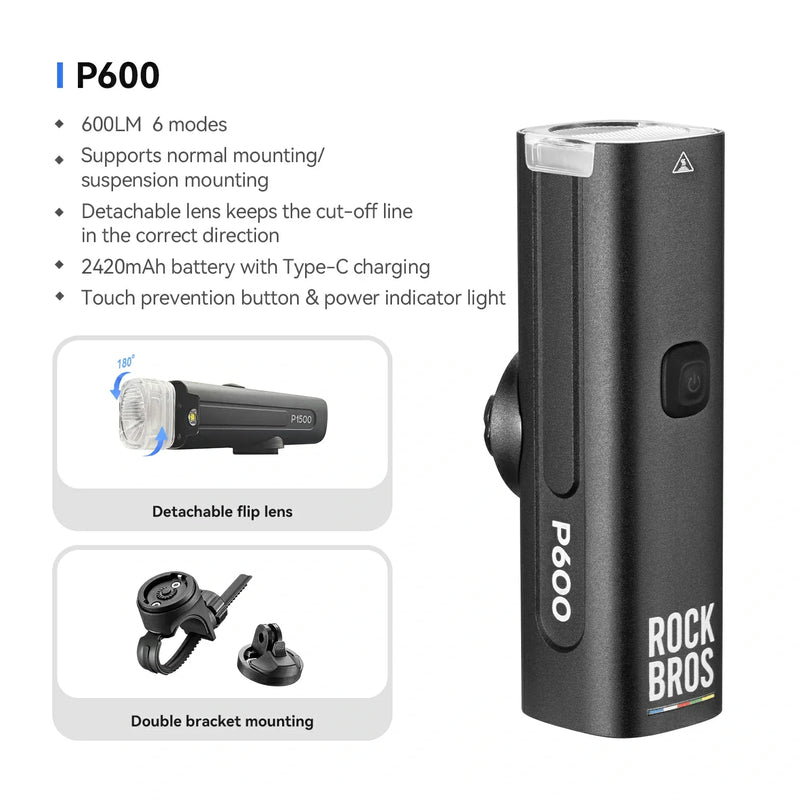Load image into Gallery viewer, ROAD TO SKY Highlight 600/1200/1500lm usb-c
