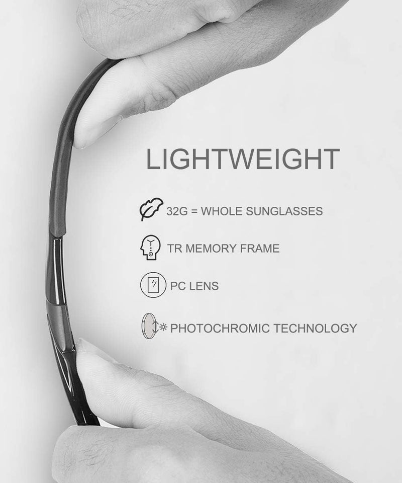 Load image into Gallery viewer, Aerodynamic Windproof Photochromic Cycling Sunglasses
