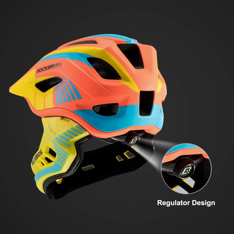 Load image into Gallery viewer, ROCKBROS Kids Full Face Helmet Detachable for Youth Child Boys Girls Ages 3-16
