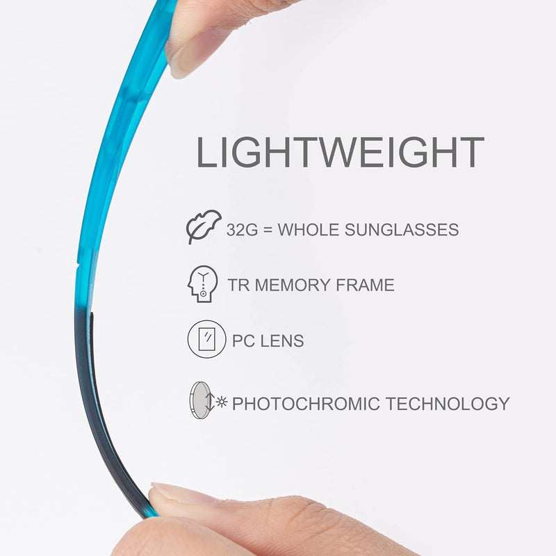 Load image into Gallery viewer, Aerodynamic Windproof Photochromic Cycling Sunglasses
