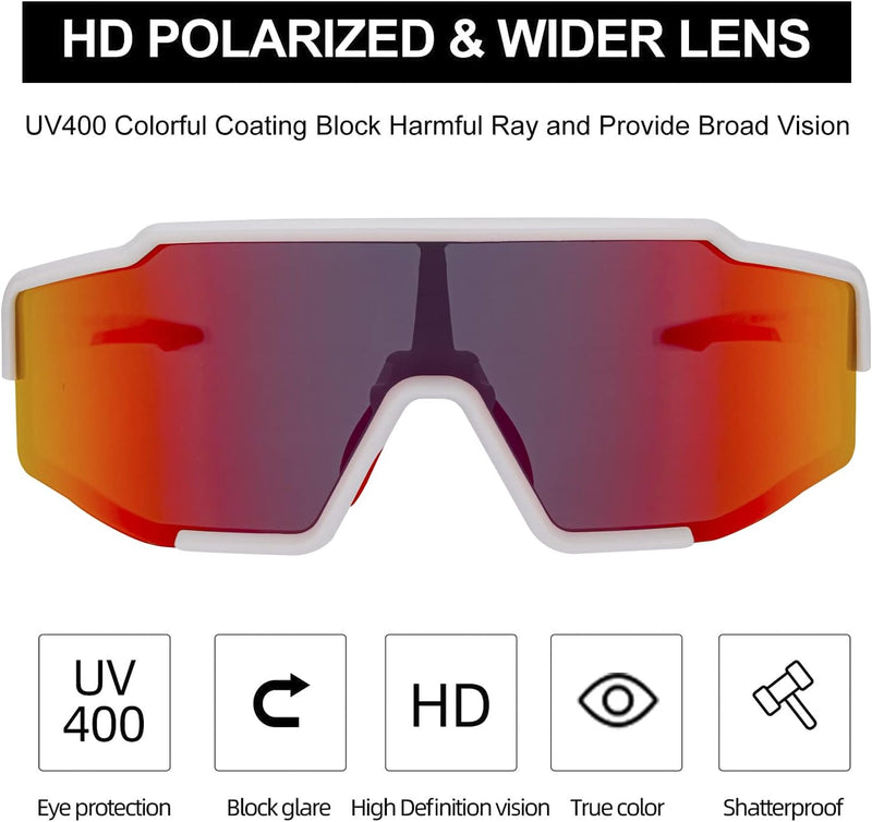 Load image into Gallery viewer, Polarized Cycling Sunglasses (UV400)
