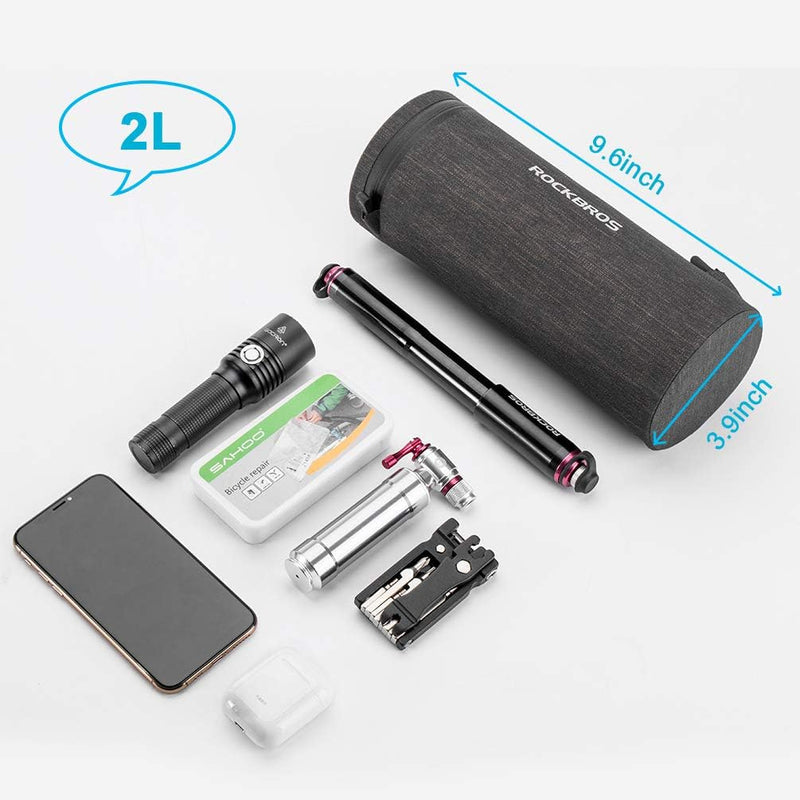 Load image into Gallery viewer, ROCKBROS Bike Handlebar Front Frame Storage Bag
