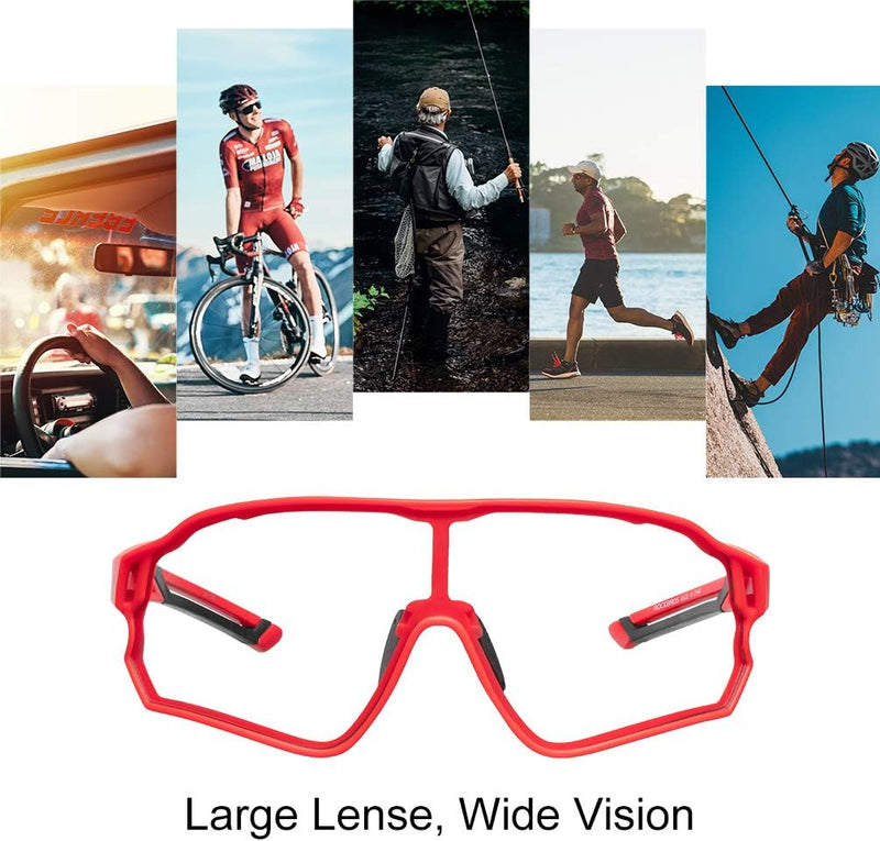 Load image into Gallery viewer, Aerodynamic Windproof Photochromic Cycling Sunglasses
