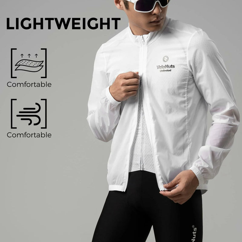 Load image into Gallery viewer, VNS Men's Cycling Jacket, Ultralight Windbreaker for Running Cycling Packable
