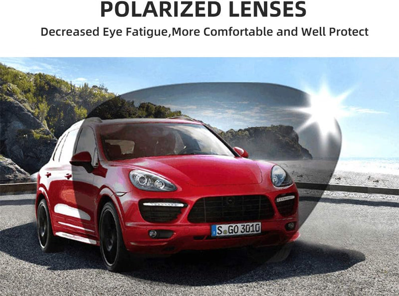 Load image into Gallery viewer, Slim Polarized Sports Sunglasses with 4 Lenses
