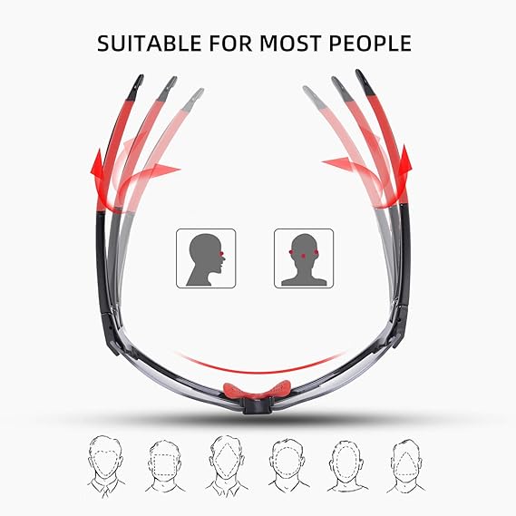 Load image into Gallery viewer, Adaptive Lens Photochromic Cycling Sunglasses
