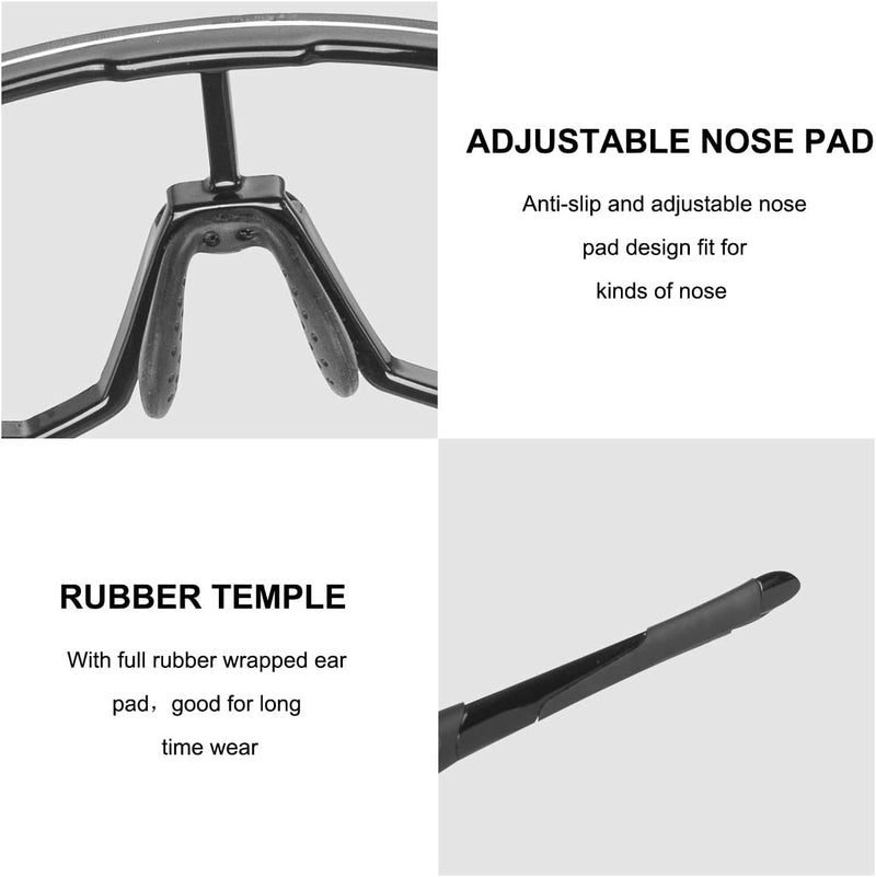 Load image into Gallery viewer, Aerodynamic Windproof Photochromic Cycling Sunglasses
