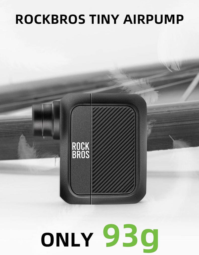 Load image into Gallery viewer, ROCKBROS AS110 Mini Electric Bike Tire Pump 100PSl

