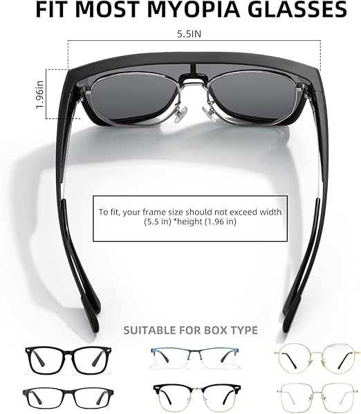 Load image into Gallery viewer, Polarized Fit Over Sunglasses (UV400)
