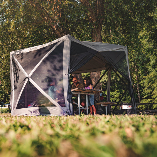 screen tents for camping Territory Tents 6-Sided Screen Tent – Roof Top Overland