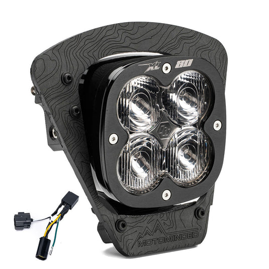 Baja Designs GasGas XL80 (D/C) LED Headlight Kit w/ Hi-Low Harness - 2024-2025 GasGas ES
