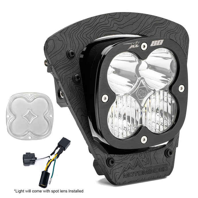 Baja Designs GasGas XL80 (D/C) LED Headlight Kit w/ Hi-Low Harness - 2024-2025 GasGas ES