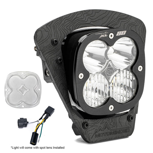 Baja Designs GasGas XL80 (D/C) LED Headlight Kit w/ Hi-Low Harness - 2024-2025 GasGas ES