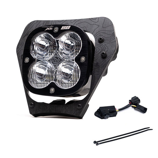 Baja Designs KTM XL80 (D/C) Headlight Kit /w Dimmer - KTM 2024-On 350 EXC-F;500 EXC-F; 450 XCF-W; 350 XW-F; 500 XW-F