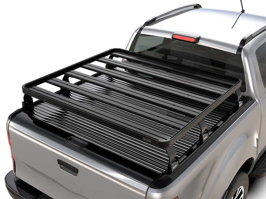 Front Runner Toyota Tacoma 2005-Current Retrax Slimline II Load Bed Rack Kit installed on pickup truck bed.