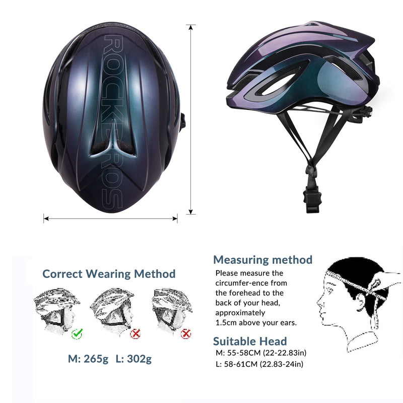 Load image into Gallery viewer, ROCKBROS Road Aero Bike Helmet for Adults TT Triathlon Helmet for Cycling
