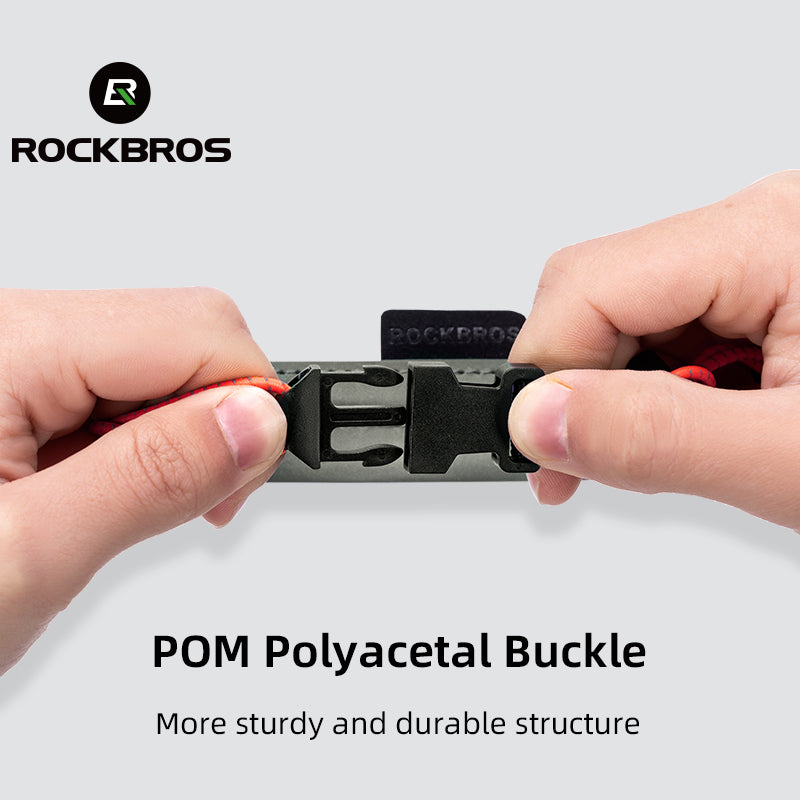 Load image into Gallery viewer, ROCKBROS Adjustable Elastic Reflective Trouser Strap for Cycling Safety
