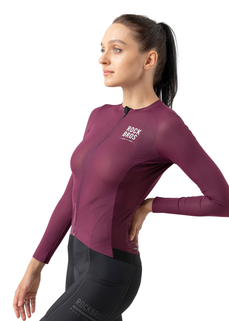 Load image into Gallery viewer, ROCKBROS Road-to-Sky Women's Cycling Long-Sleeved Jersey
