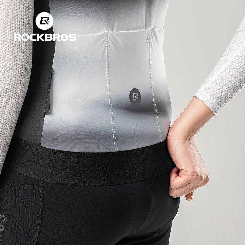 Load image into Gallery viewer, ROCKBROS Mondi Lightweight Gradient Women's Long Sleeve Cycling Jersey
