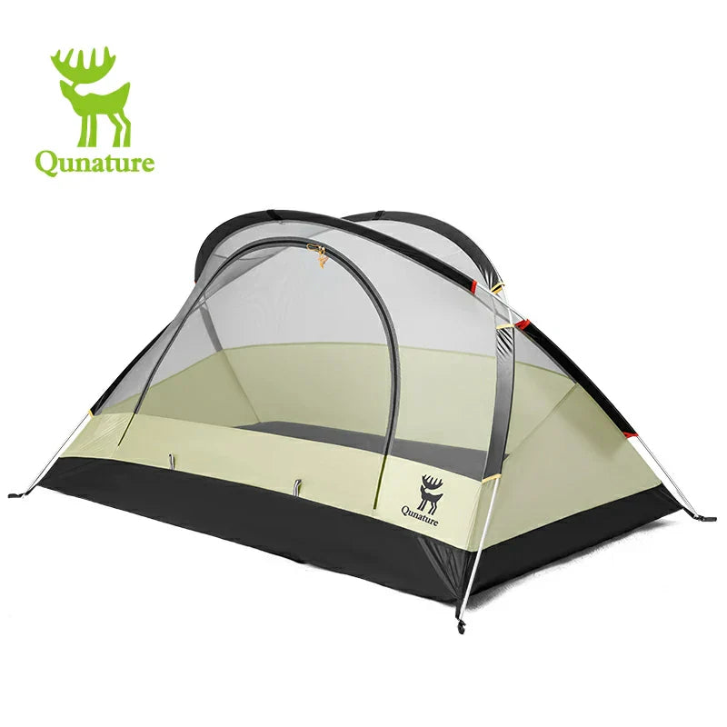 Load image into Gallery viewer, Qunature Rainproof Tent Lightweight Aluminum Rods Easy Setup for Camping
