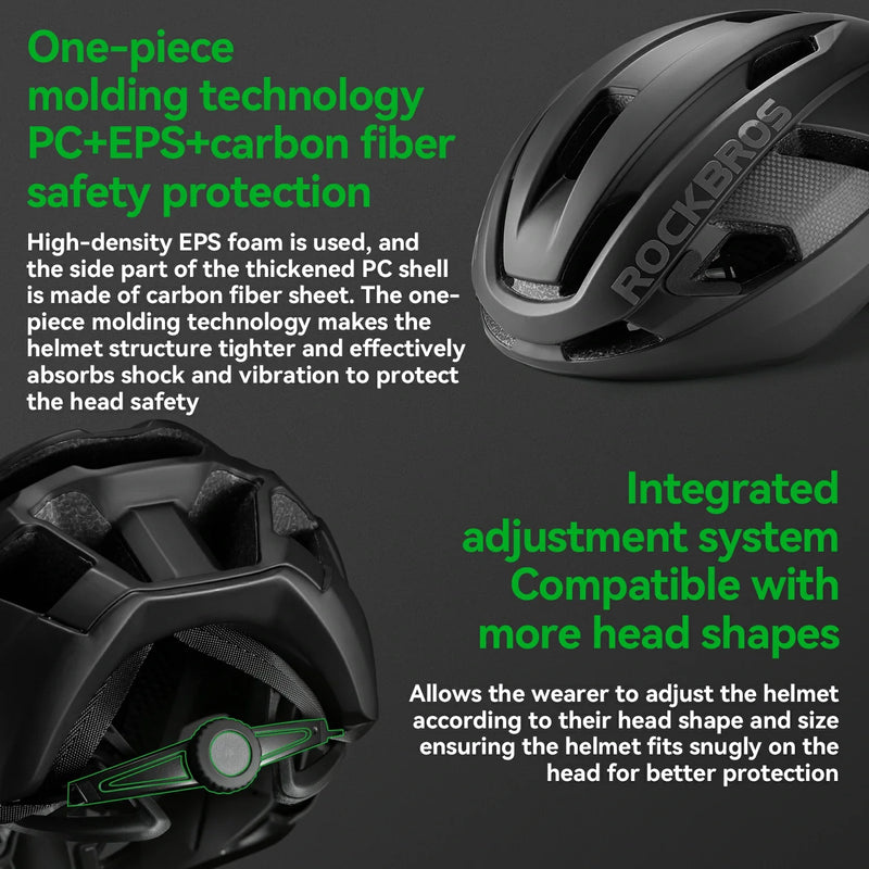 Load image into Gallery viewer, Carbon Fiber Cycling Helmet Antibacterial Lining Ventilated Adjustable Fit 3D-GRID

