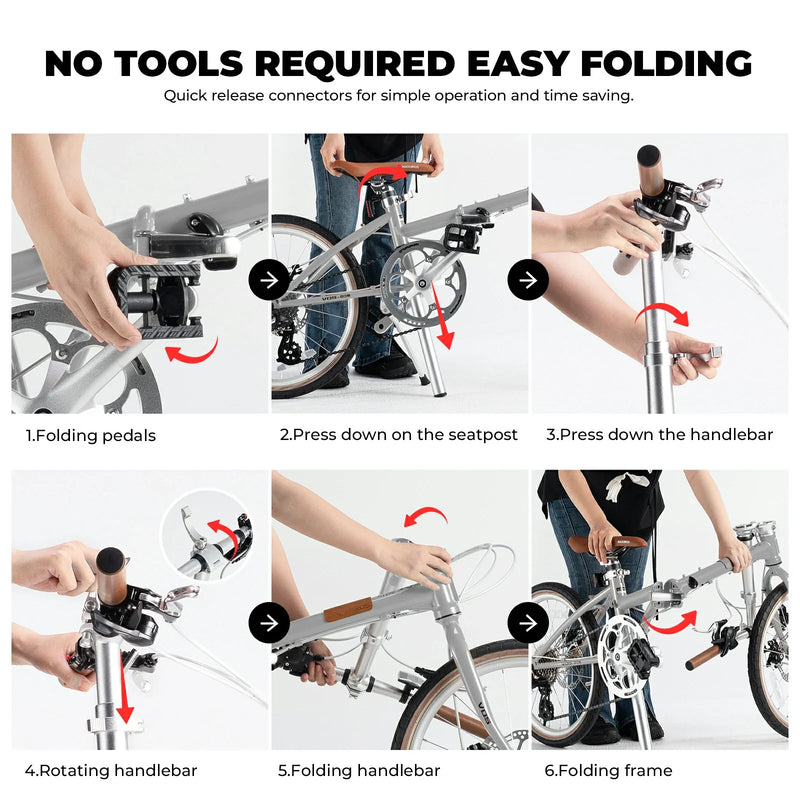 Load image into Gallery viewer, VDS 20-Inch Folding Bike
