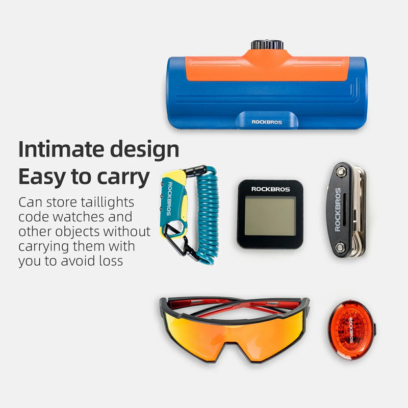 Load image into Gallery viewer, ROCKBROS Water-Resistant Bike Frame Bag with Password Lock
