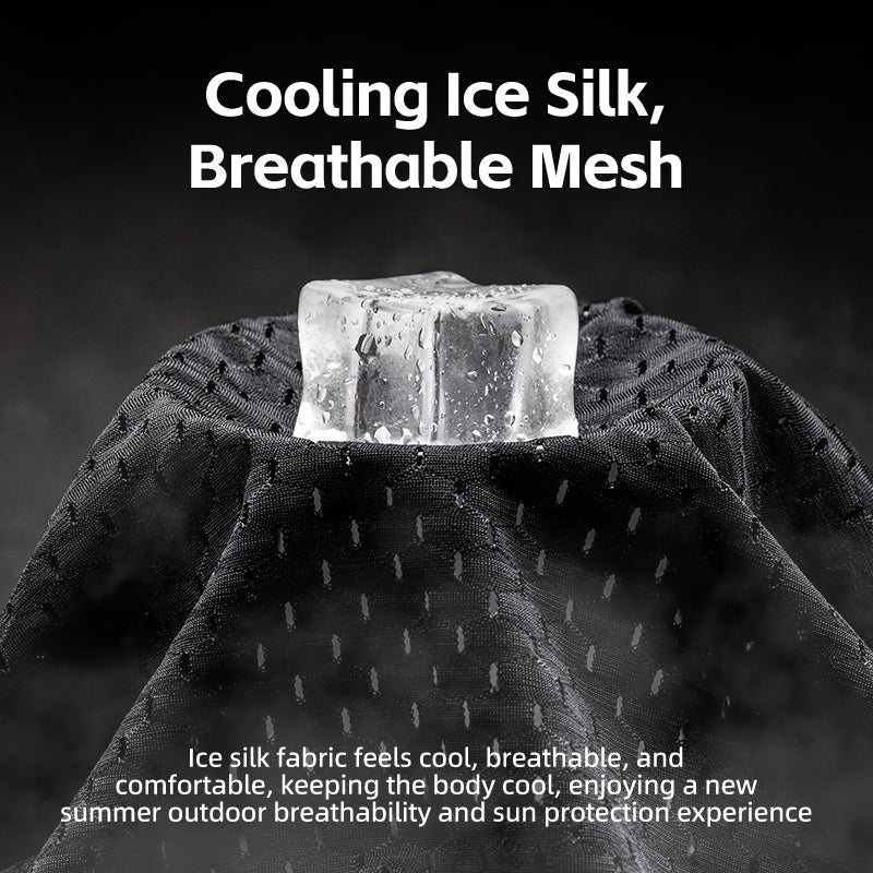 Load image into Gallery viewer, ROCKBROS Summer Sun Protection Cap with Cooling Ice Silk and Adjustable Design
