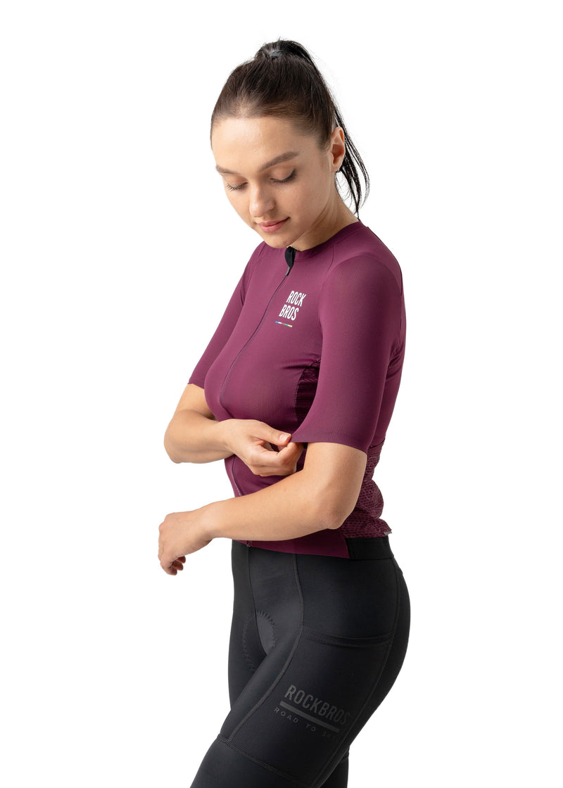 Load image into Gallery viewer, ROCKBROS Road-to-Sky Women's Cycling Short-Sleeved Jersey
